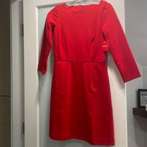 NWT Spanx Red Perfect Shift Dress XS Petite